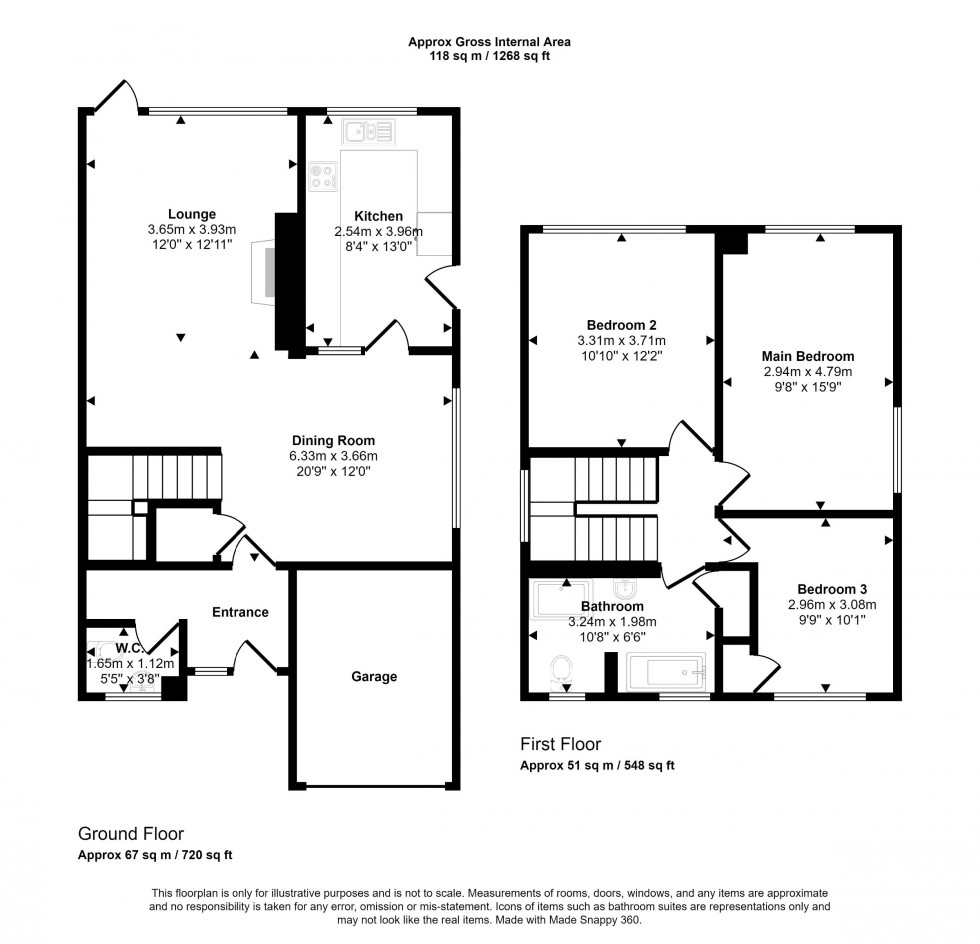 Floorplan for Winchester Road, Bromley