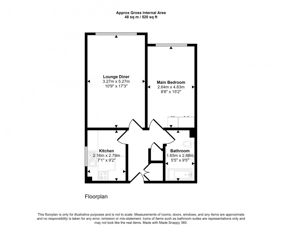 Floorplan for Blythburgh,  Bromley Grove, Bromley