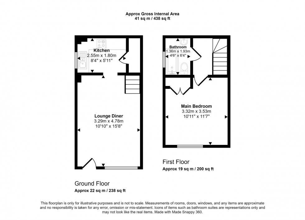 Floorplan for Salisbury Mews,  Salisbury Road, Bromley